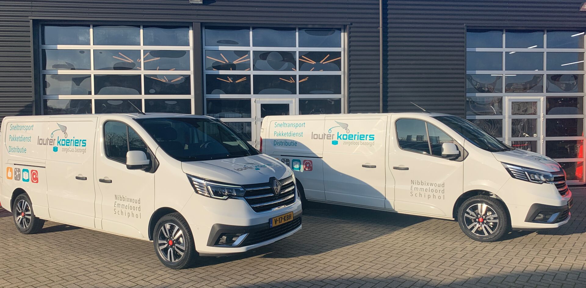 tempLJQtuH Aflevering Louter Koeriers