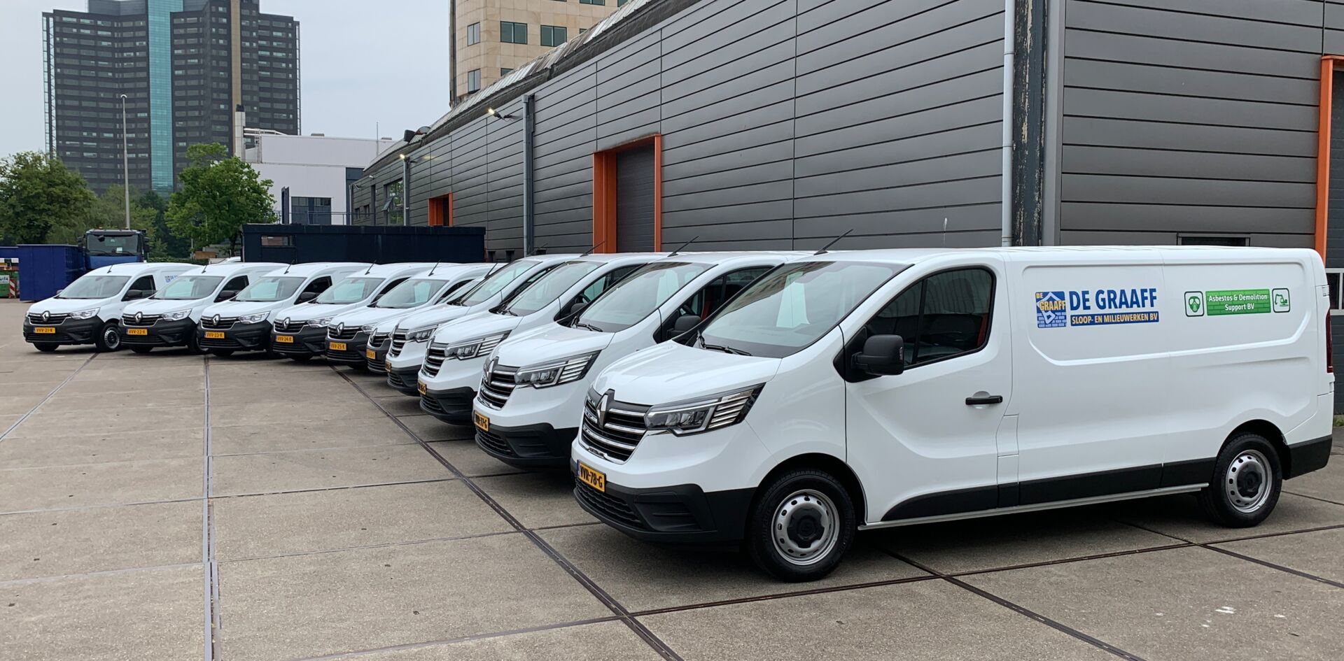 Aflevering De Graaff Sloop-en Milieuwerken BV