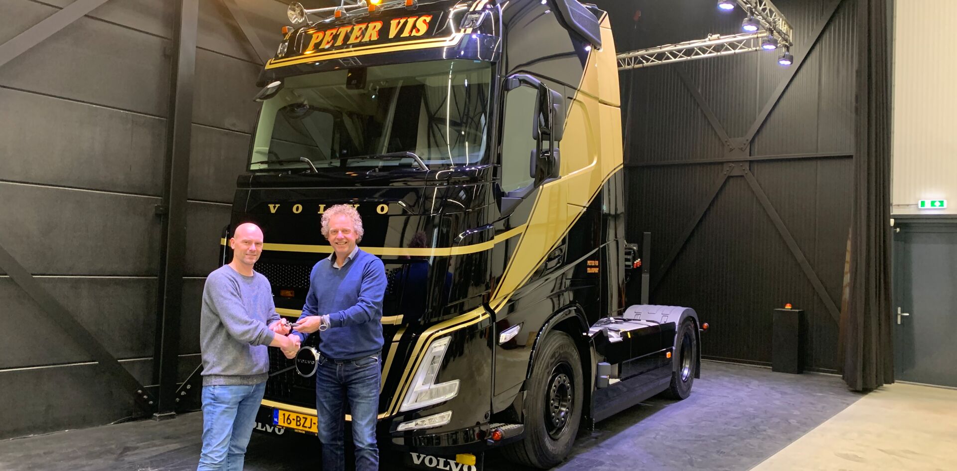 Aflevering Peter Vis Transport B.V.