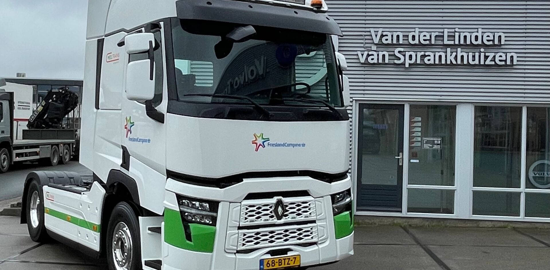 Aflevering Meltrans transport 