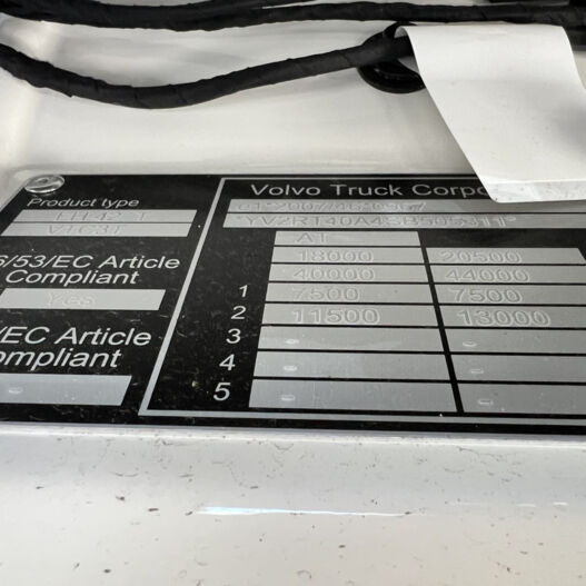 Volvo FH Aero 20 Volvo FH Aero 20