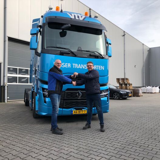 Aflevering Visser transporten Bolsward