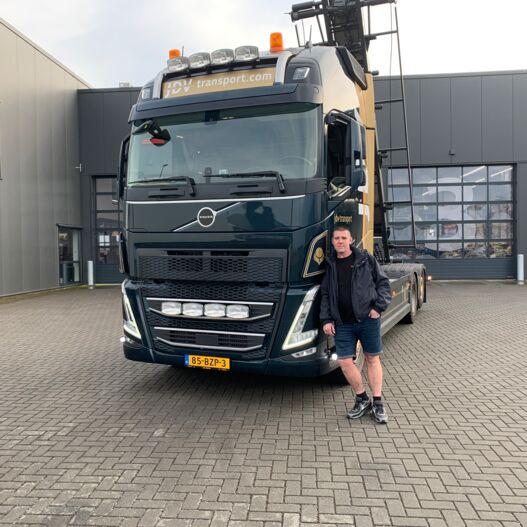 Aflevering Theo de Vries transport B.V.
