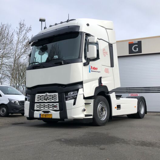 Aflevering Faber Bloementransport Eelde