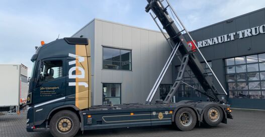 Aflevering Theo de Vries transport B.V.