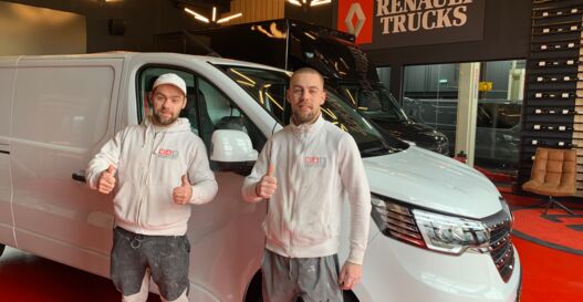 Aflevering Nap Stukadoorsbedrijf