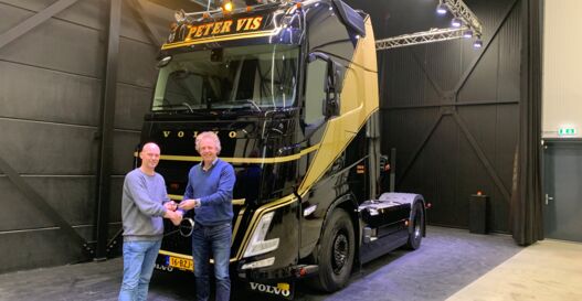 Aflevering Peter Vis Transport B.V.