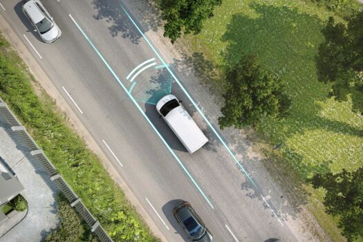 Renault Master veiligheidsoptie lane departure voor bestelwagens